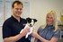 Michael Marrow with Petplan Business Developer Caron Lewis-Timmins 001