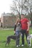 Champion Boxer Shane Steward and partner, Louise Anderson at Churchill Gate