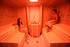 In the sauna