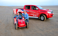 Toyota Hilux aids lawn mower world land speed record attempt
