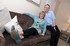 Keith Waterfield and Sandra Warren in their brand new home.