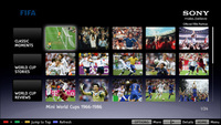 Sony streams FIFA World Cup Collection to BRAVIA TVs