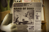 New Wallace and Gromit npower TV advert - Hand of Dog!