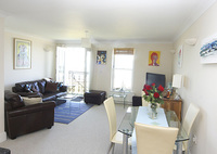 Enjoy views of the Solent from your own balcony