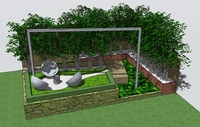 'Go Modern' garden is no flash in the pan