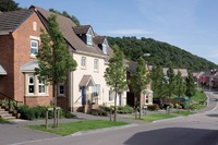  New homes against a rural backdrop at Three Oaks, Aberdare.