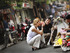 Shopping in the old quarter of Hanoi