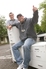 Gary McAllen, pictured with Tom Crisp from West Devon Homes