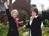 Sales consultants Jan MacCutchan and Pauline Bennett feel at home with Redrow.