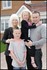 Diane and David with their children Kieran and Alicia at their new home