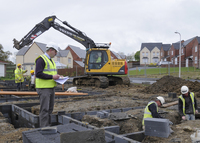 Build restarts at Cefn Maes in St. Clears