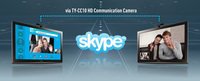 Skype from your large screen TV in High Definition