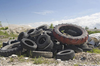 Garages face prosecution over illegal tyre dumping
