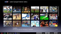 Eurosport BRAVIA Internet Video