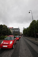 THINK and the BBC lead a convoy of EVs through Oslo