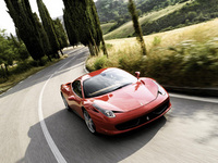 Ferrari California, 458 Italia, 599 GTO and F1 car at Goodwood