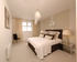 A spacious master bedroom