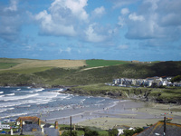 August in Polzeath, Cornwall