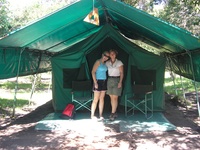 Happy campers in the Mara