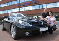 Summer hots up for couple with SLK win