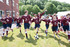 St John's School's football team try out their new kit