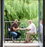 Fairview New Homes, The Mill - Lee and Dean on their balcony