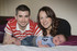 Amy Colarelli and Mike Clark with baby Charlie