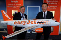 Prime Minister makes flying visit to easyJet in Luton