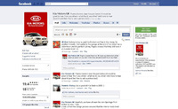 Kia Facebook page