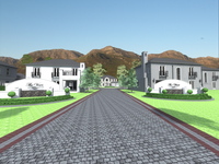 The Vines - Val de Vie Wine and Polo Estate outside Cape Town