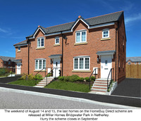 Final HomeBuy homes at Bridgewater Park in Netherley