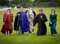 Medieval merriment at Perth Racecourse