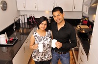 Stylish couple find ideal flat in Croydon
