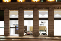 Infiniti arrives in the heart of London