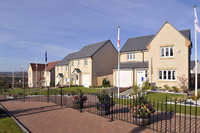 Trio of showhomes for sale in Gorebridge