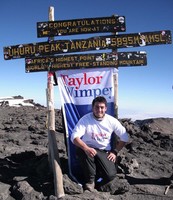 Intrepid graduate claims Kilimanjaro for Taylor Wimpey