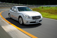 High performance M35h stops and steers like no other car