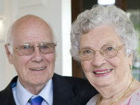 Roseland Parc residents Elizabeth and Roger Sharratt