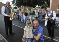 Street party success in Newent
