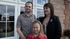 Simon, Julie and Molly Rennison who have bought a second Redrow home.