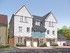 An artist’s impression of two of the four-bedroom ‘Salisbury’ townhouses