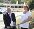Anthony “Dee” Dimmick from Barratt with Trixie Neilson of Thornhill Plus You