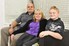 Wayne Tubb with fiancée Karen McArthur and son George 