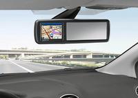 Ford sat nav integrates with rear view mirror