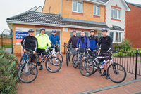 Taylor Wimpey team get on their bike to help Yorkhill