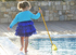 Girl by the pool at Martinhal