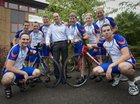 Barratt bikers raise money for charity