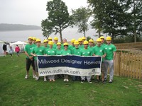 Local housebuilder raises money for charity