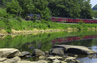 West Virginia's rocks and falls