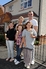 The Davies family enjoy an ice-cream outside the show homes.